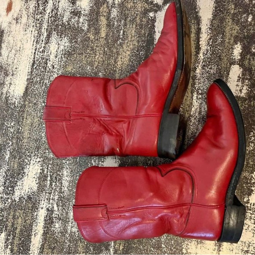 Justin red women’s boots